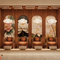 Thiết kế spa chị Phú tại Đức Thọ, Hà Tĩnh 100m2
